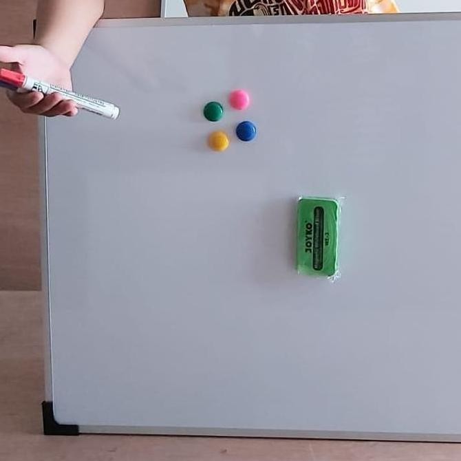 

whiteboard Multi 60 x 80 Spidol H,B,M,Hapusan magnet Kualitas Original