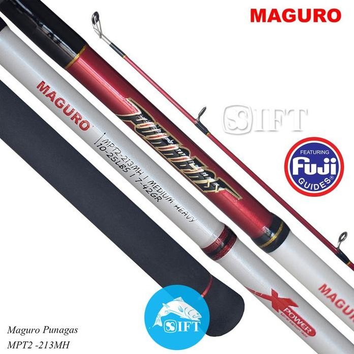 

Terlaris Joran Maguro Punagas 182 ~ 213 Mh Fuji Casting Spinning Ift Store