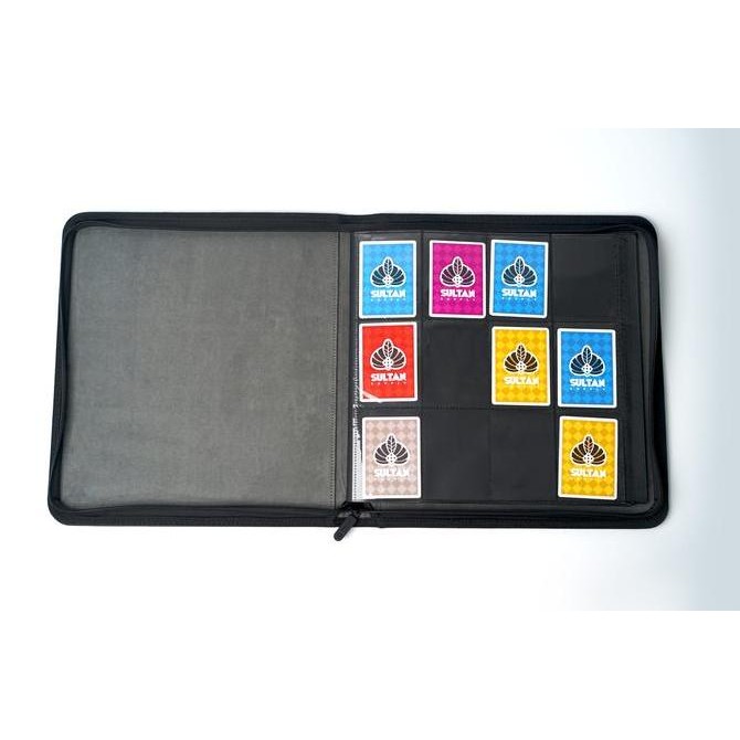 

SULTAN | Premium Playset 12 Pocket Binder | Black Kualitas Original