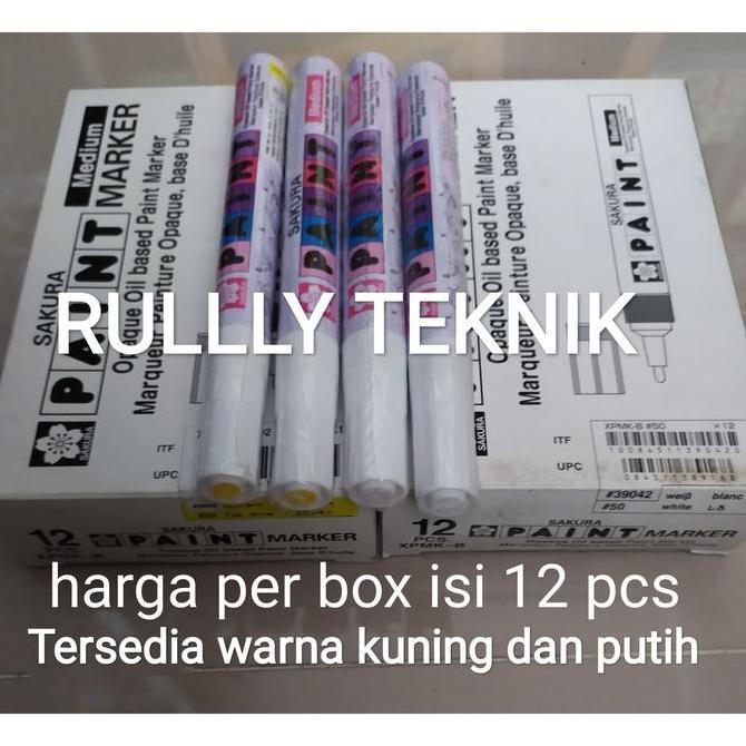 

PAINT MARKER SAKURA MEDIUM / PEN PENANDA BESI PERMANEN ASLI JAPAN Kualitas Original