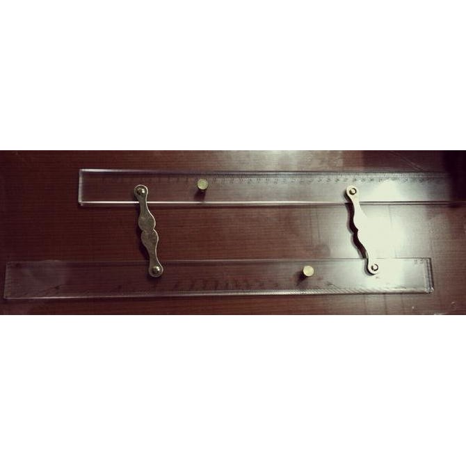 

Mistar Jajar Peta 600mm (Parallel Ruler) Kualitas Original