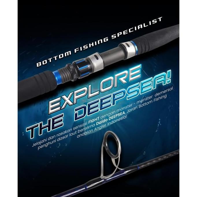 

Terlaris Joran Pancing Daido Deepsea Pro Series 180Cm