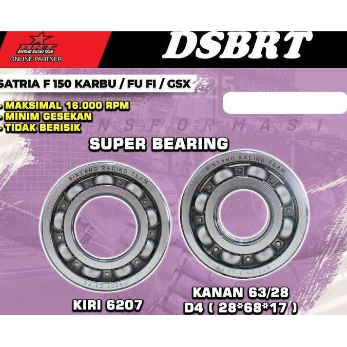 Bearing Laher Kruk As BRT SATRIA F FU 150 GSX 150