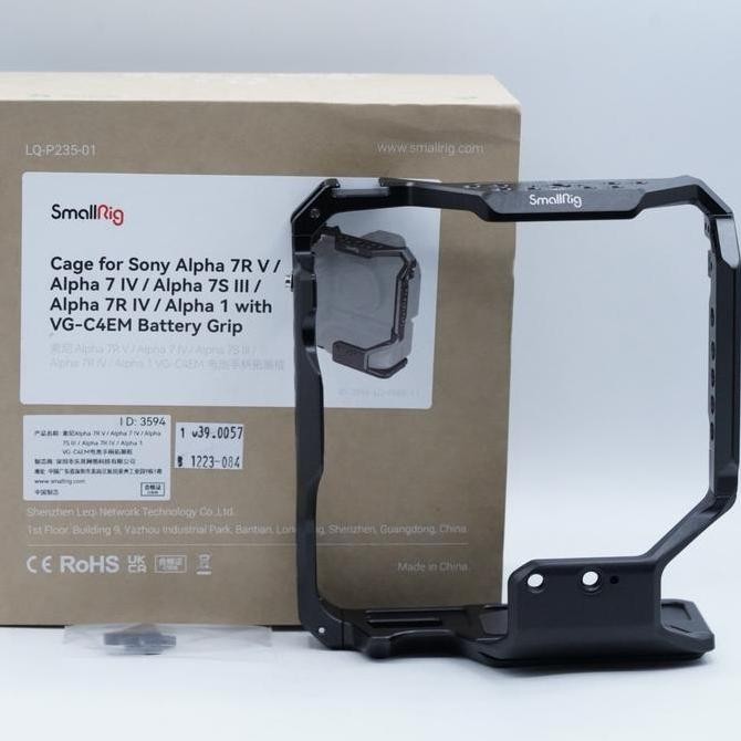 SmallRig Cage Sony A7RV A7 IV A7S III A7R IV A1 with VG-C4EM Grip Kualitas Original