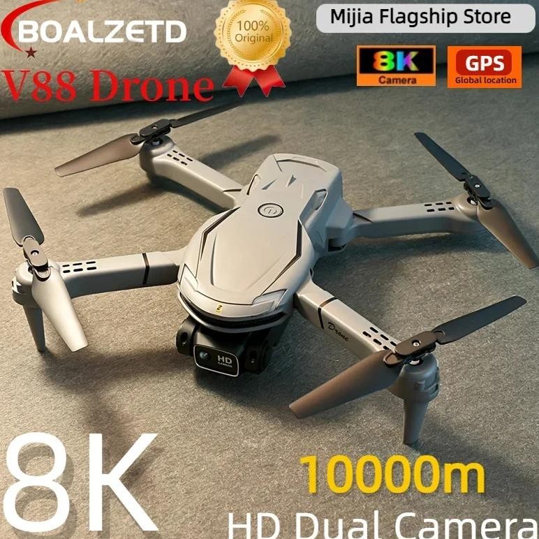 New V88 Drone 8K Professional Hd Aerial Dual-Camera 5G Gps Obstacle Avoidance Drone Quadcopter Toy U