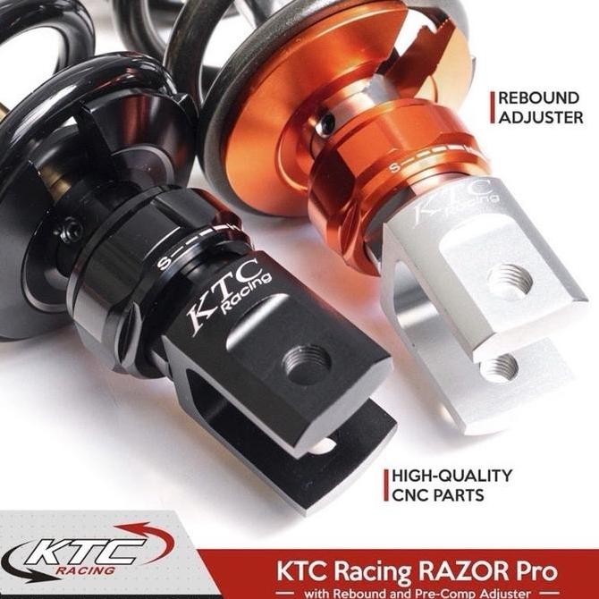Shock KTC Racing RAZOR PRO Matic Singel Shock 300mm 325mm 340mm Steering Dumper Shockbreaker Non Tab