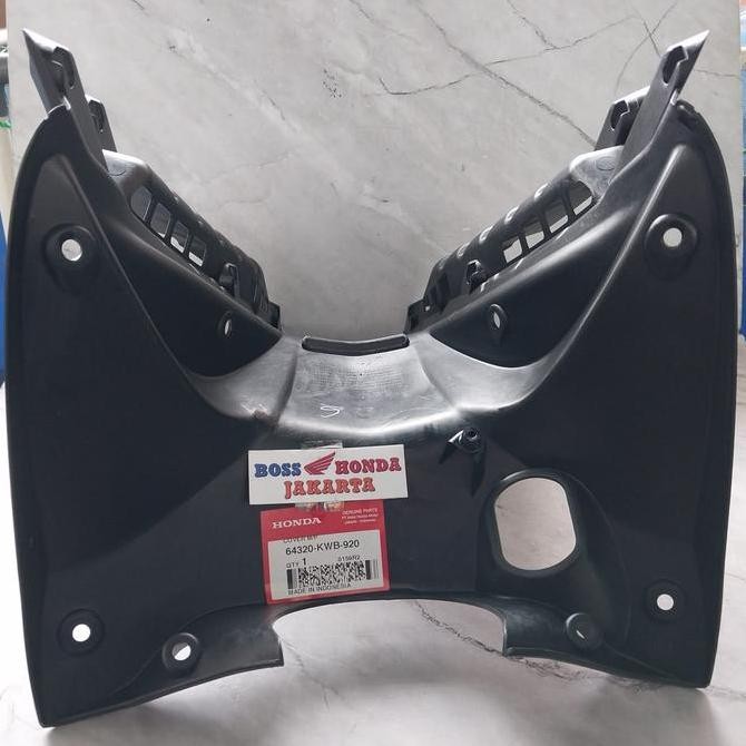 SPAREPART BLADE 110 : 64320-KWB-920 COVER BODY TENGAH HITAM HONDA BLADE 110 ORI AHM Kualitas Origina