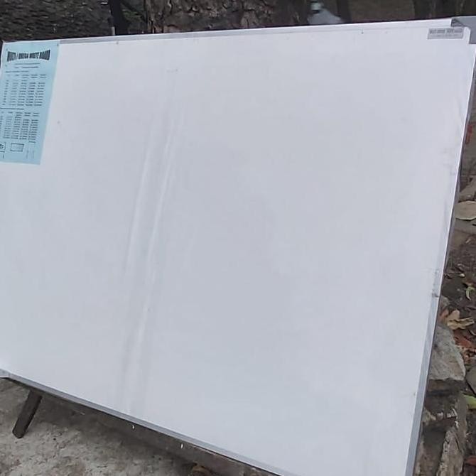 

whiteboard 120 x 120 nonmagnet Kualitas Original