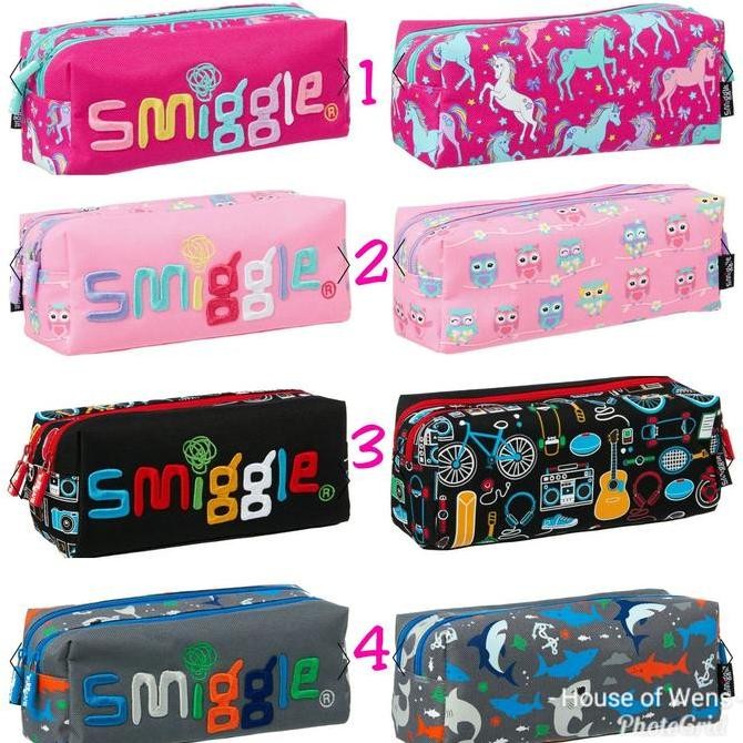 

SMIGGLE TWINZIP DEJA VU PENCIL CASE - TEMPAT PENSIL SMIGGLE Kualitas Original