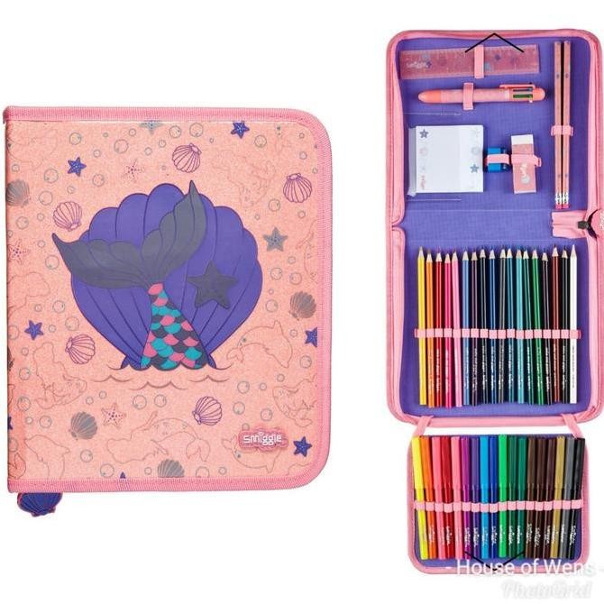 

SMIGGLE ZIP IT FASHION KIT - TEMPAT PENSIL SET SMIGGLE Kualitas Original