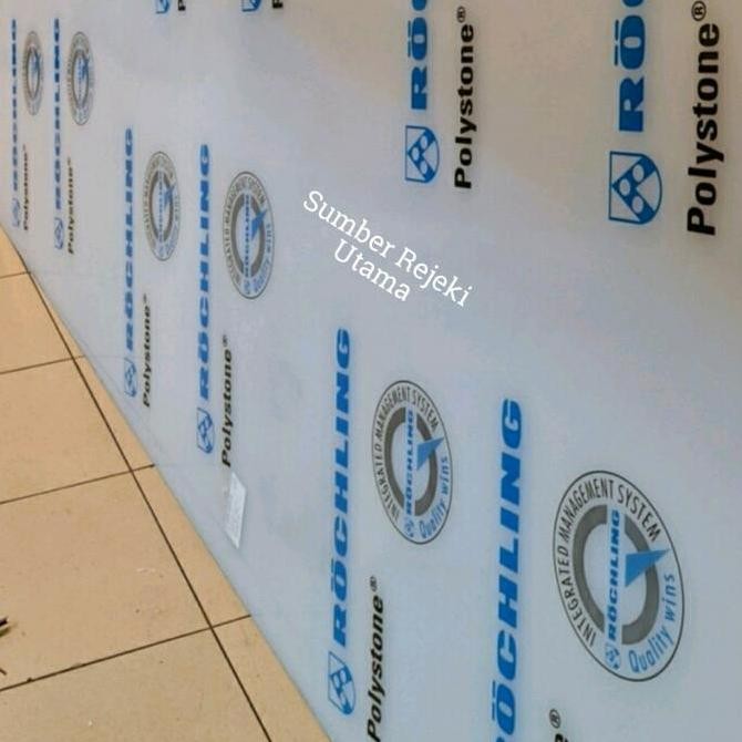 

POLY PROPYLENE (PP) SHEET / PP LEMBARAN ROCHLING 8mm. Kualitas Original