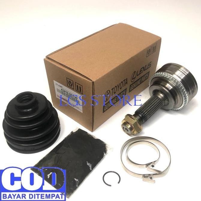 CV JOINT AS RODA LUAR DRIVE SHAFT LUAR VIOS LIMO GEN 1 2003-2006 Kualitas Original