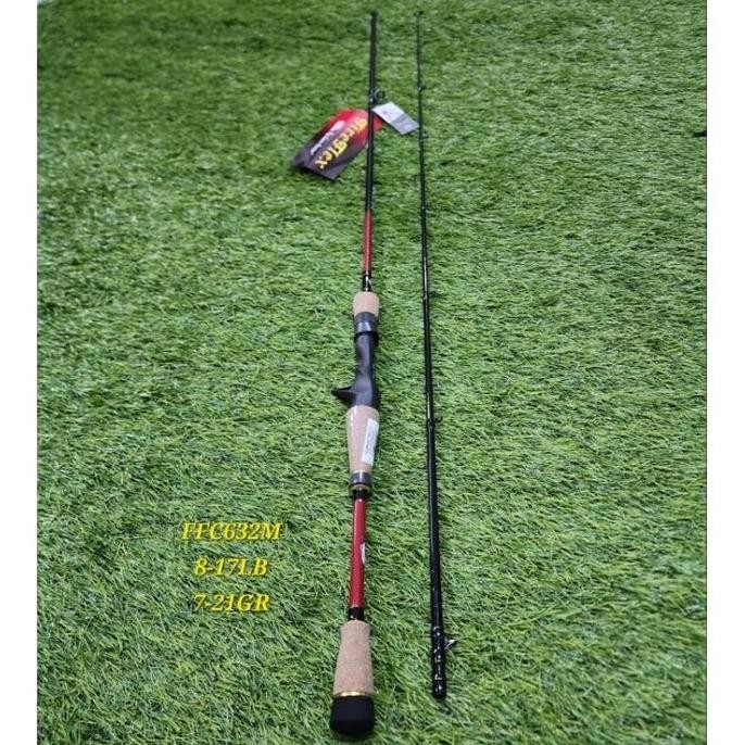 

Terlaris Joran Berkley Fire Flex Big Fish Hunter Joran Baitcasting Full Fuji