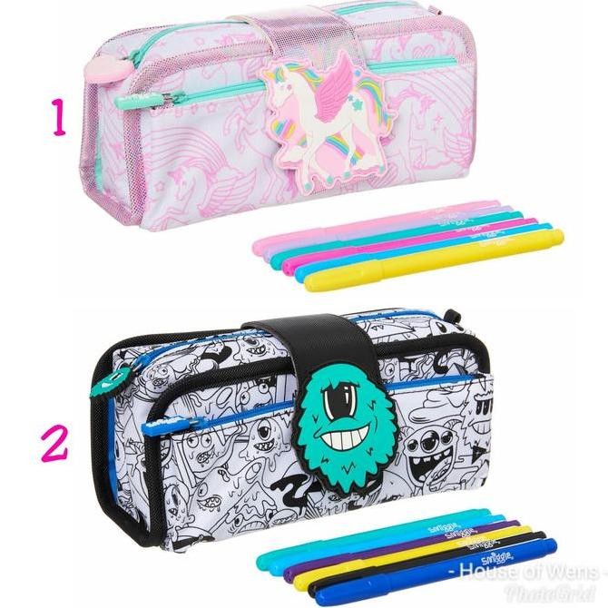 

SMIGGLE FLASHY DIY PENCIL CASE - TEMPAT PENSIL SMIGGLE Kualitas Original