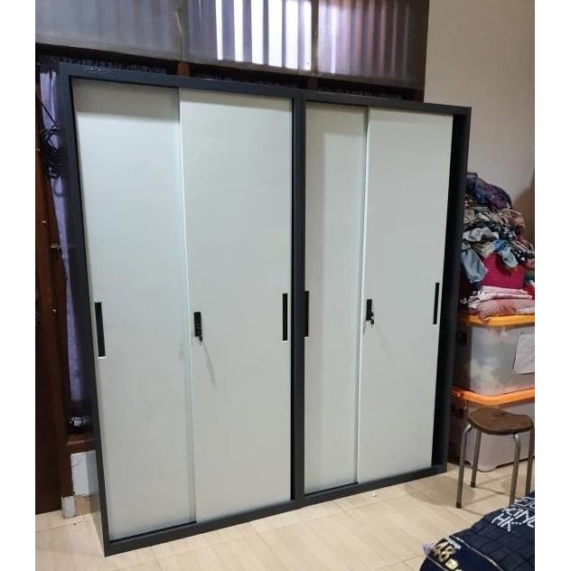 

PROMO Lemari Arsip / Filing Cabinet Besi Pintu Sliding AKF09 Kualitas Original