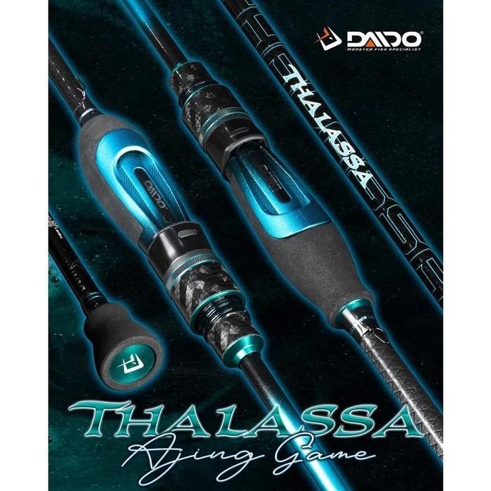 

Terlaris Rod / Joran Pancing Daido Thalassa Ultralight Carbon Hollow 732/220Cm