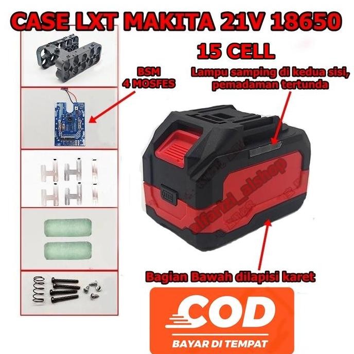 Tersedia case / casing battery lxt makita indikator samping 4mosfes