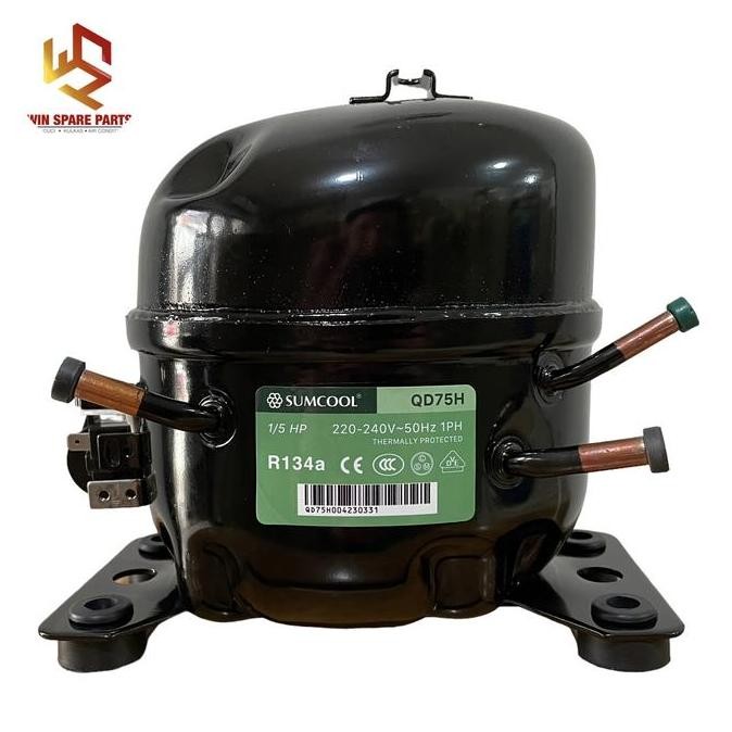 Tersedia KOMPRESOR KULKAS SUMCOOL 1/5 HP