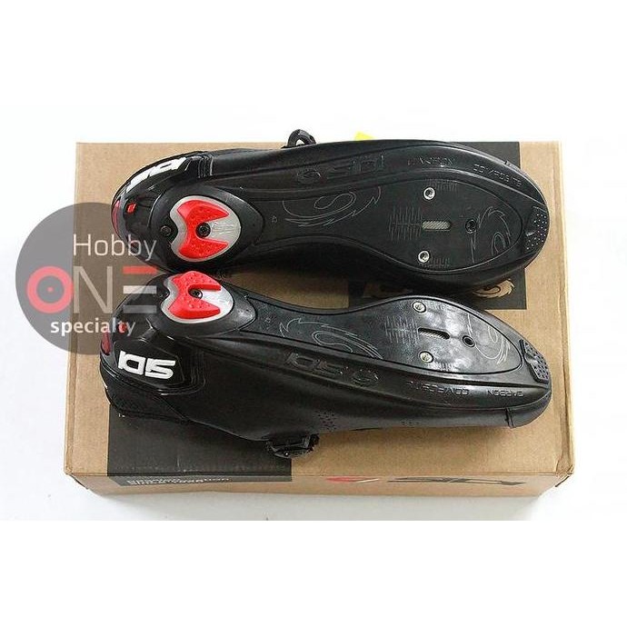 Miliki Sidi Fast Black Black - Sepatu Sepeda Cleat Road Bike