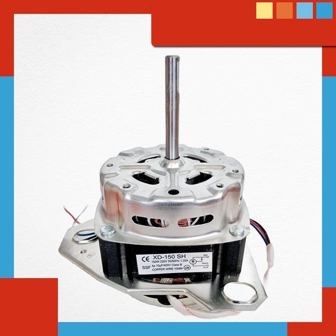 Tersedia Motor Dinamo Pencuci Mesin Cuci Sharp Super Aquamagic ES-T85CR Wash