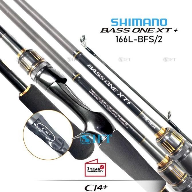 // Joran BC SHIMANO BASS ONE XT+ | CI4+ | Bait Casting BassOne [23] Resmi //