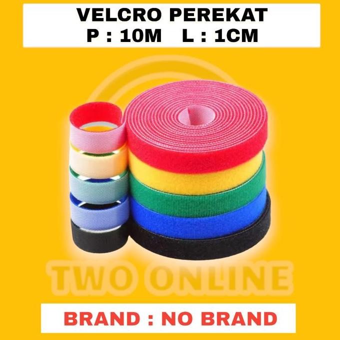 

VELCRO 10m perekat kabel warna P10m X L1cm fiber optic fo