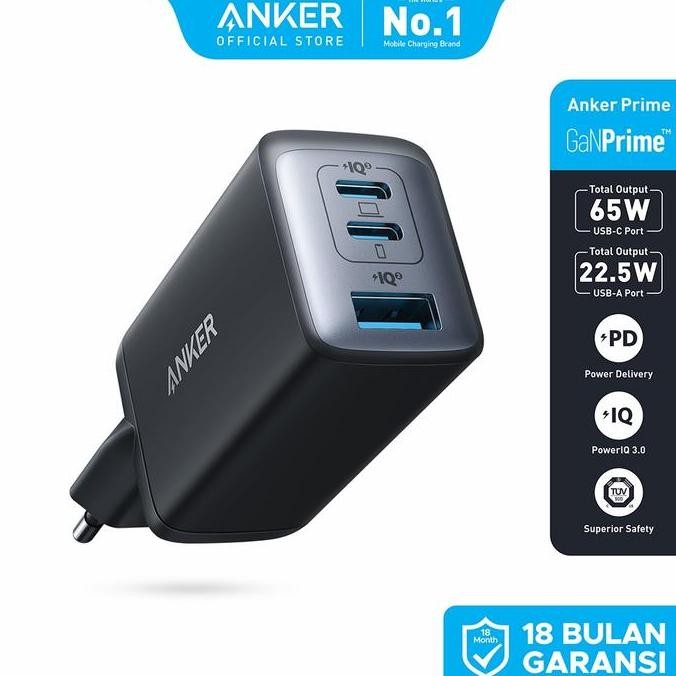 Wall Charger Anker GanPrime Nano II 65 Watt - A2667