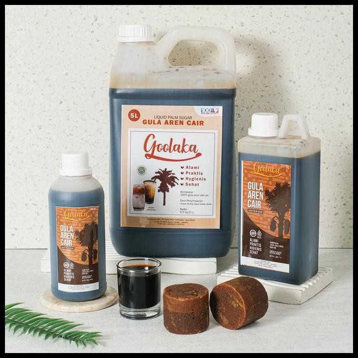 

Terlaris Gula Aren Cair / Goolaka / 5 Lt - 6.5 Kg/ Lgsg Pabrik/ Kualitas Super Good Quality