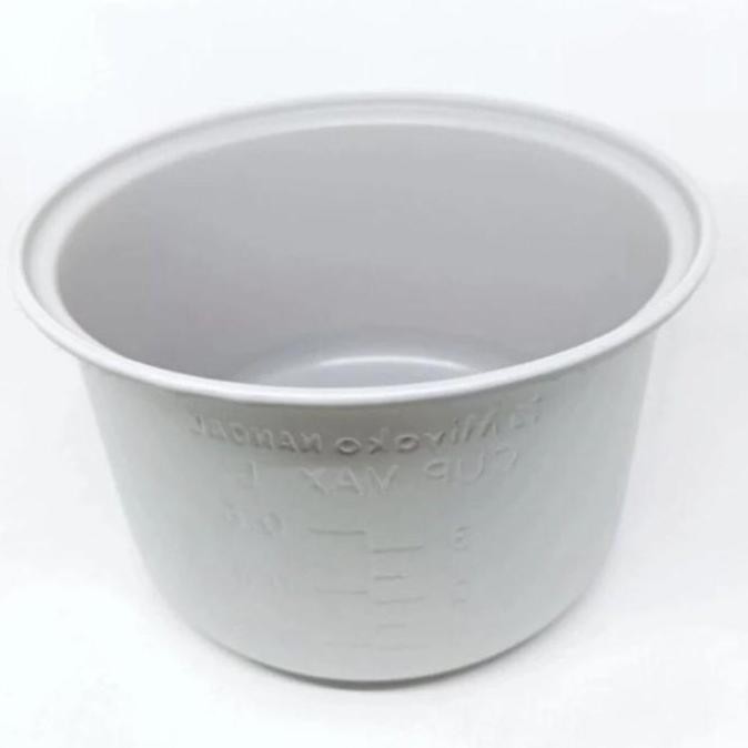Tersedia Panci Rice Cooker Miyako Nanoal Anti Lengket 0,6L/1,2L/1,8 Liter untuk Magic Com Miyako MCM