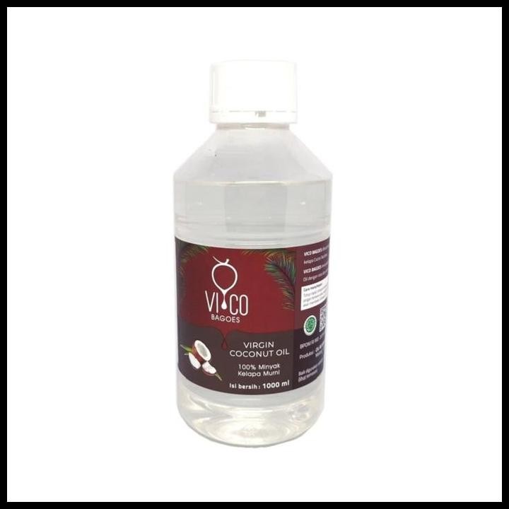 

Terlaris Vico Bagoes Virgin Coconut Oil, Minyak Kelapa (Vco) 1 Liter Good Quality