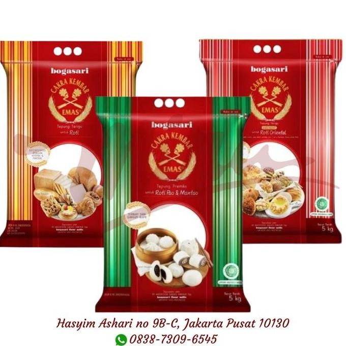 

Terlaris Tepung Cakra Kembar Emas Roti / Roti Oriental / Pao & Mantao