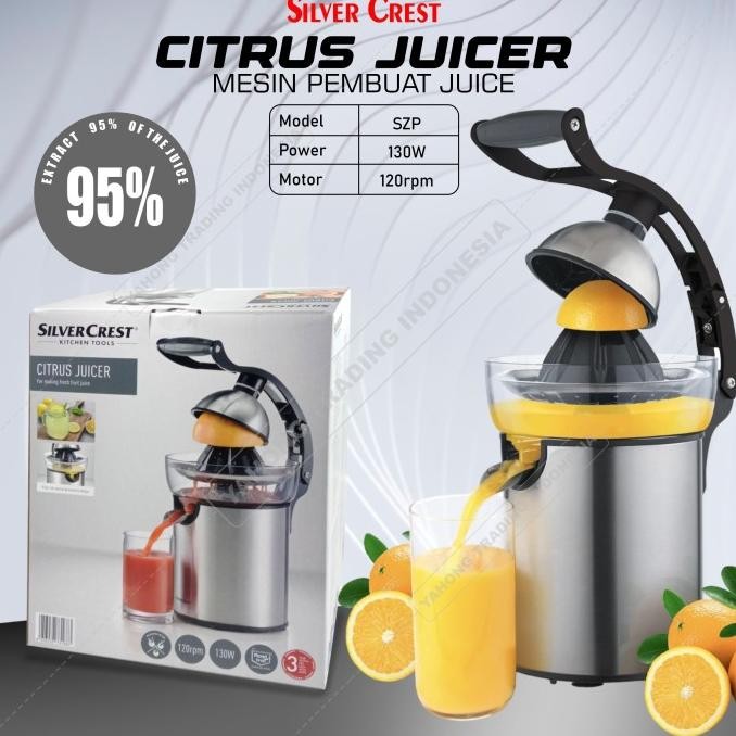 Tersedia Mesin Pemeras Jeruk Elektrik Otomatis Citrus Juicer