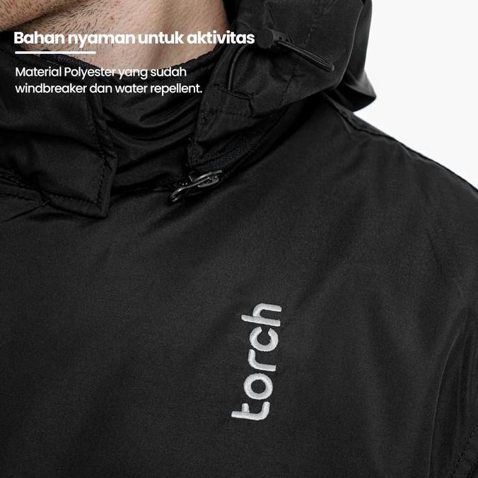 Sale Torch Aragon Jaket Motor Windproof Pria Wanita Jacket Anti Angin