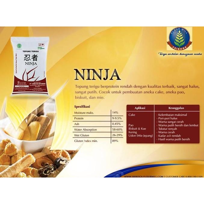 

Promo Tepung Terigu Sriboga Ninja 1 Sak (25 Kg) & 20 Sak (@ 25 Kg)
