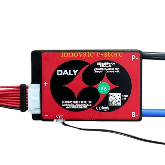 BMS BATERAI BATRE LITHIUM IRON PHOSPATE LIFEPO4 MEREK DALY 24V 8S
