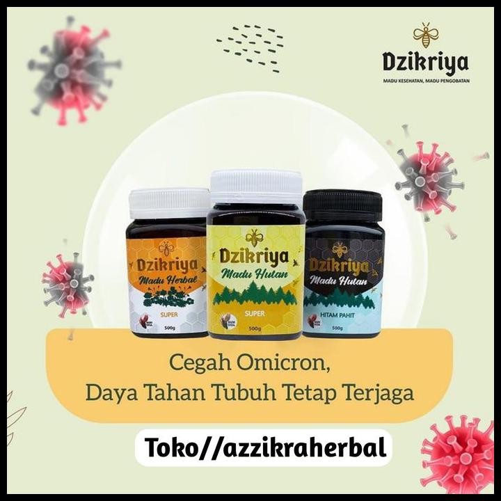 

Terlaris Madu Dzikriya Zikriya Azikriya Herbal Pahit Original Agen Resmi Good Quality