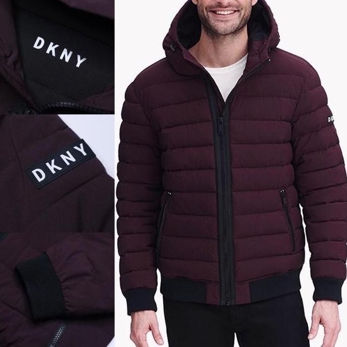 Murah Dkny Bomber Hoodie Jaket Original
