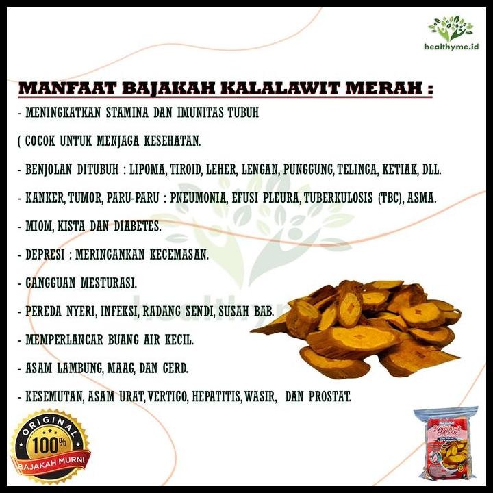 

Terlaris Akar Kayu Bajakah Merah Kalalawit Asli Kalimantan - 1 Kg Good Quality