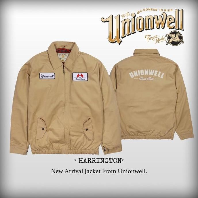Promo Unionwell Jacket Harrington James Dean Cream