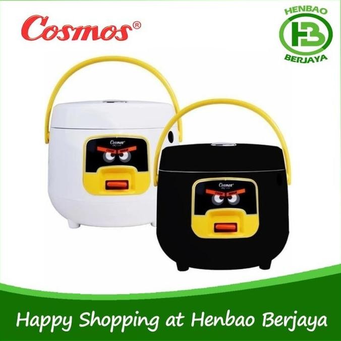 Tersedia Cosmos Magic Com Rice Cooker 0.8Liter CRJ6601 CRJ-6601 CRJ 6601 Hitam