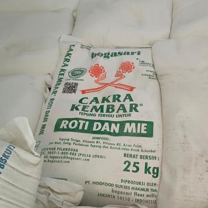 

Terlaris Cakra Kembar Tepung Terigu 25 Kg , Gojek Grab Only