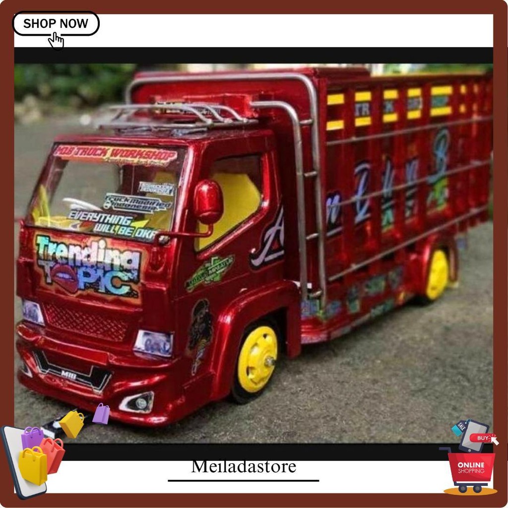 Mobil Oleng Miniatur Truk Oleng Trending Topic Mainan Anak Anak Paling Viral Gratis Ongkir