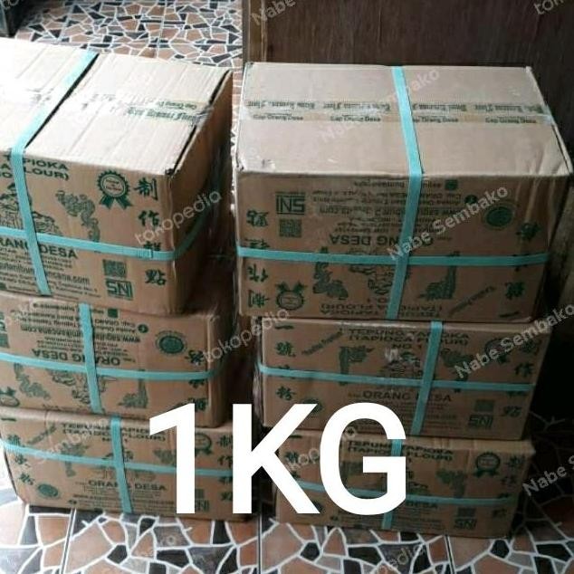 

Terlaris Tepung Tapioka Cap Orang Desa 1Kg Dus ( 10Bks )