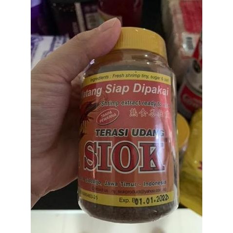 

Terasi / Trasi Udang Matang Nyonya/ Ny. Siok khas sidoarjo asli 150gr H85