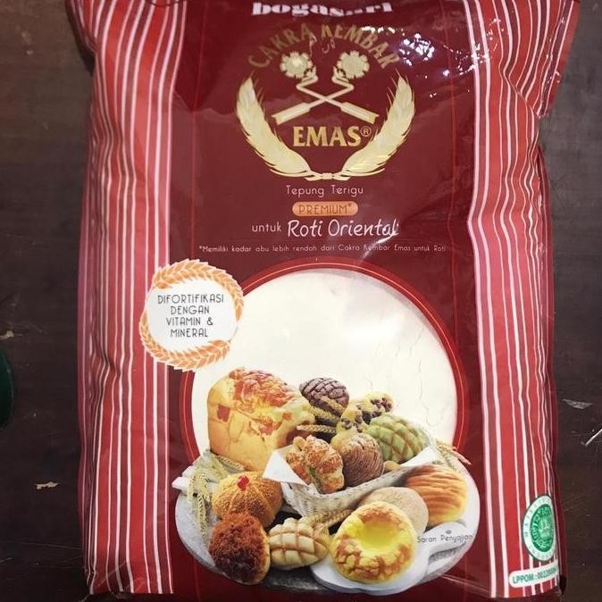 

Murah Tepung Cakra Kembar Roti Oriental 5Kg - Gosend/Grab Only!