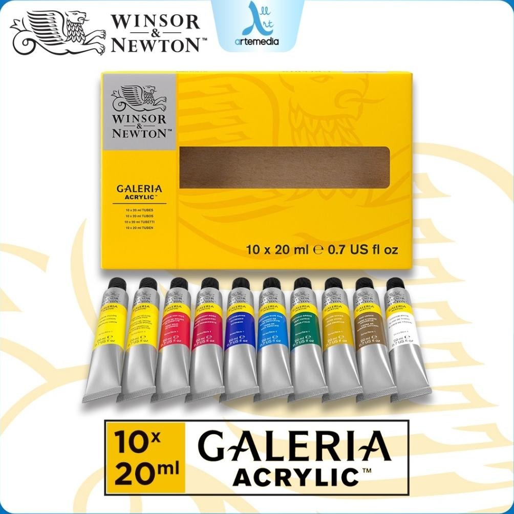 

LINDU Gramedia Surabaya - Winsor & Newton Galeria Acrylic Tube Set /2190525