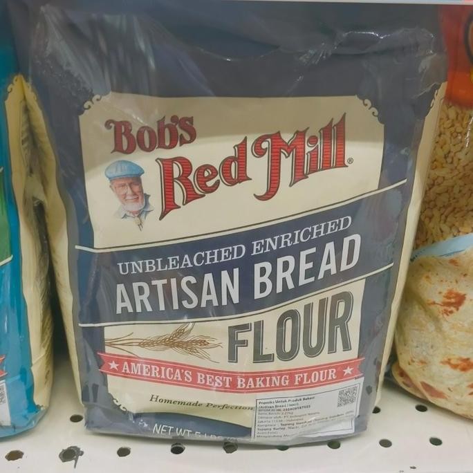 

Grosir Brm Bob Red Mill Artisan Bread Flour Tepung Terigu 2.27Kg