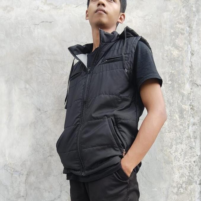 Terjangkau Jaket Rompi Motor Anti Angin Pelindung Dada Pria Wanita Kasual Korean Style Bahan Parasut