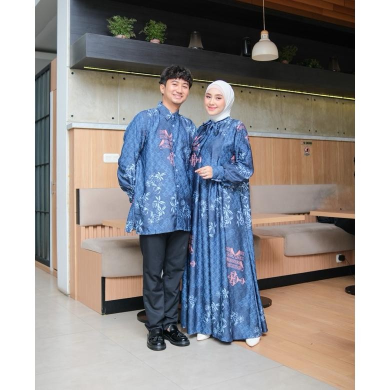 ukd- df-8 Gs-56 Couple Set Motif By Melisa Syari Maxmara Luxury Gs-56 Viral Terlaris