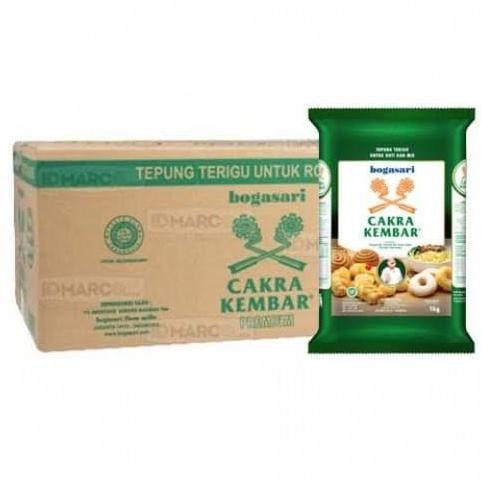 

Terlaris Tepung Cakra Kembar Premium 1Dus